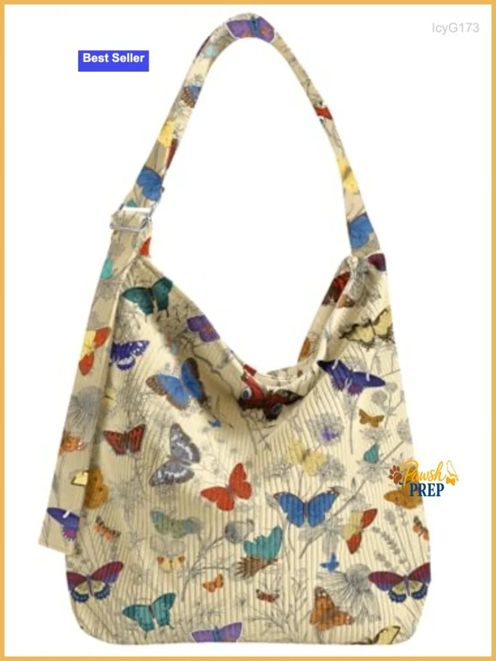 Cord Uroy Hobo Bag Large Zipper Tote Shoulder Crossbody Laptop Corduroy